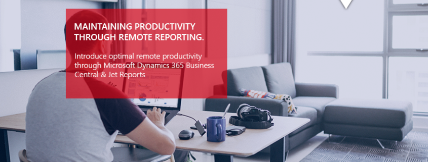 IT emplyoee using laptop for remote reporting