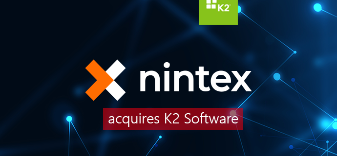 Logo of Nintex, K2