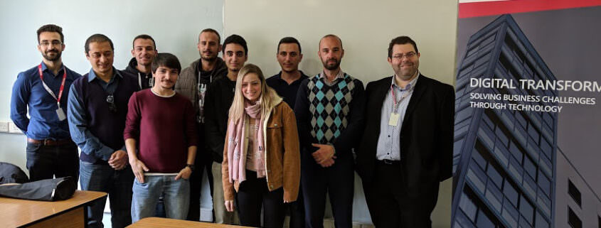 IT Employees and Students During Presentation