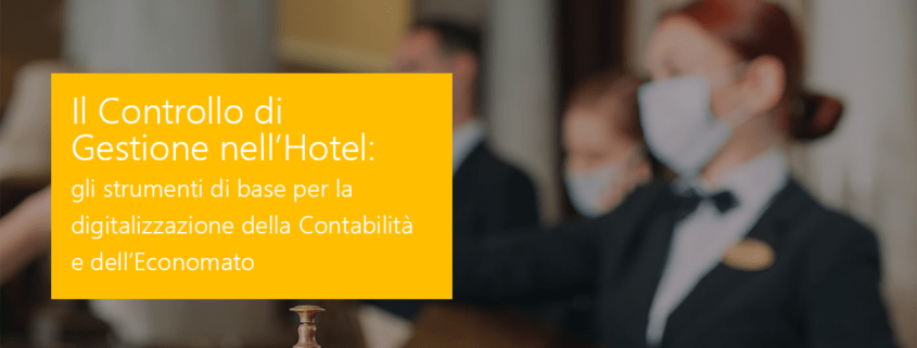 receptionist dell'hotel sfondo sfocato