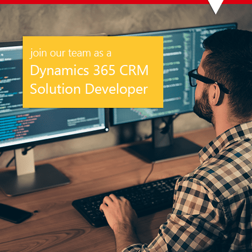 Solution Developer focused, programming on Microsoft Dynamics 365 CRM