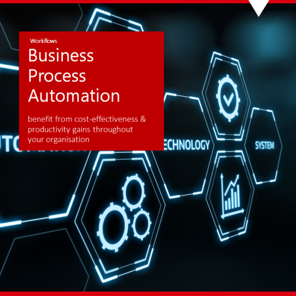 design astratto di Business Process Automation